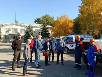 В рамках работы администрации района проведена командно-штабная тренировка 